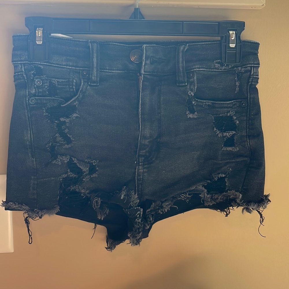 american eagle jean shorts